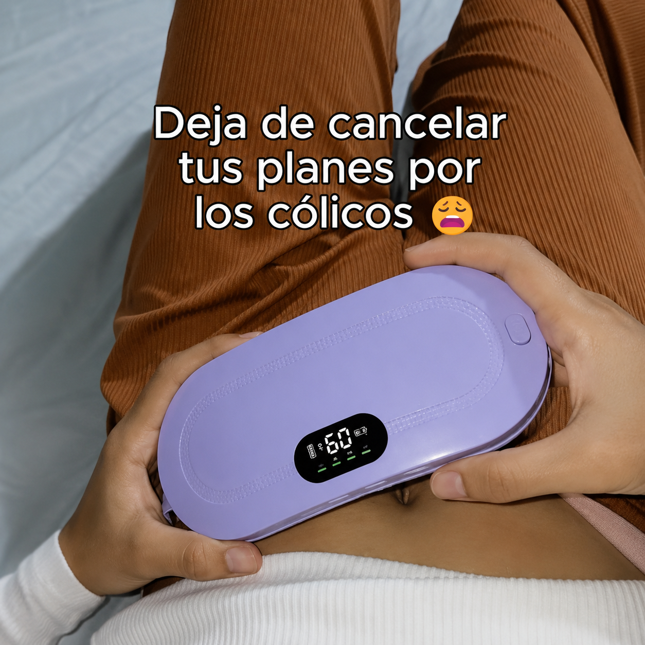 CINTURÓN TÉRMICO PARA CÓLICOS MENSTRUALES 💗