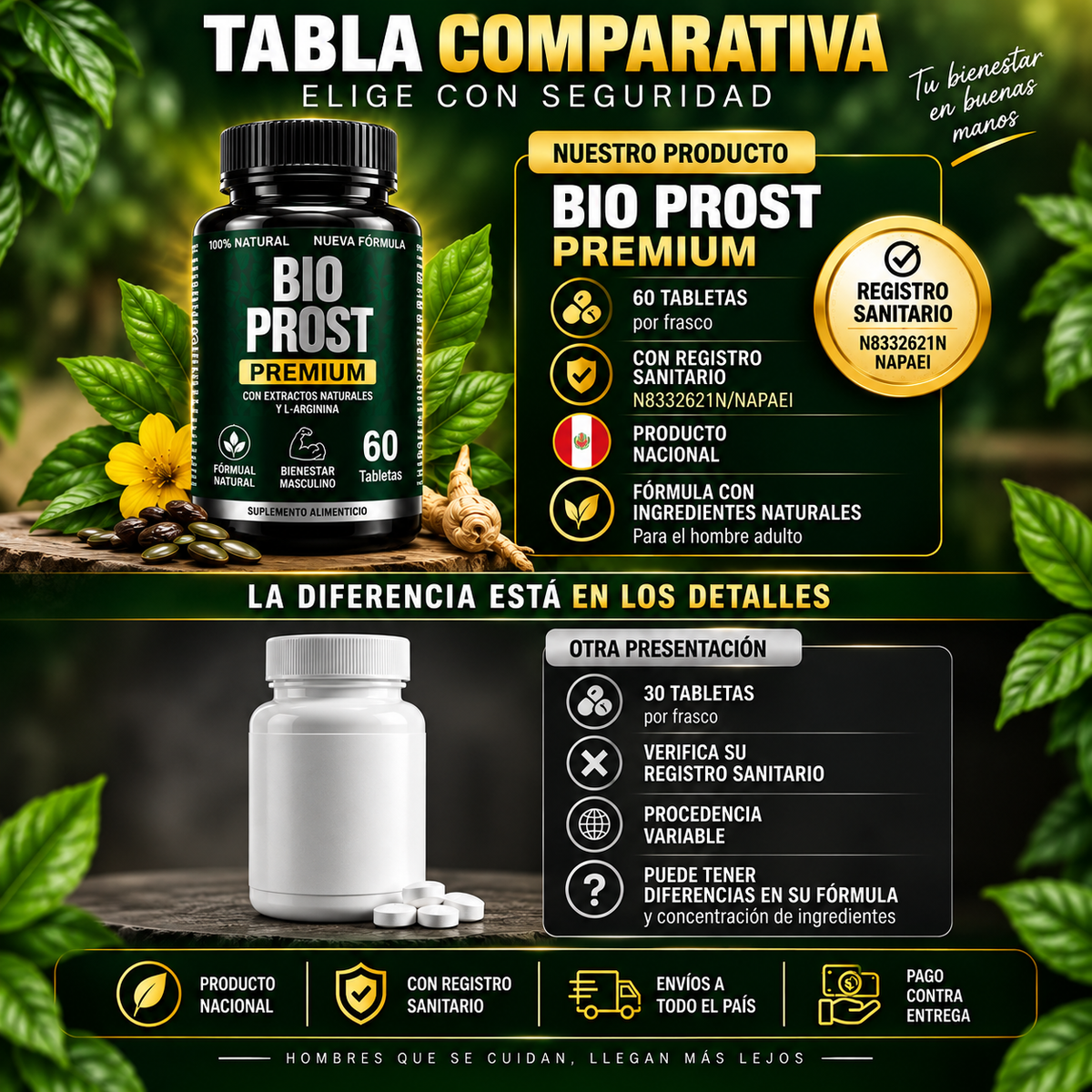 BIO PROST NACIONAL CON  REGISTRO SANITARIO