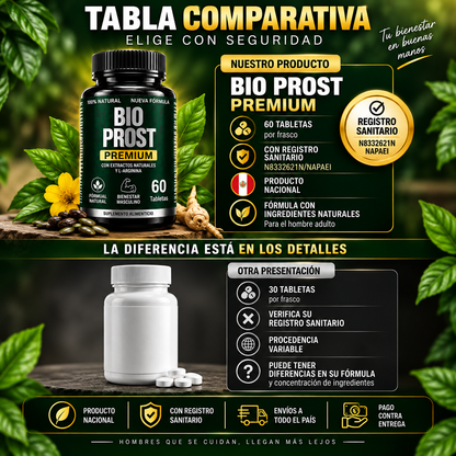 BIO PROST NACIONAL CON  REGISTRO SANITARIO