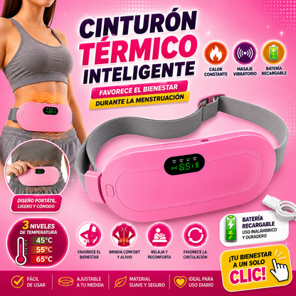 CINTURÓN TÉRMICO PARA CÓLICOS MENSTRUALES 💗