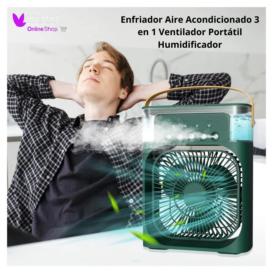 VENTILADOR MINI HUMIFICADOR