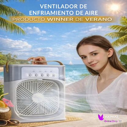 VENTILADOR MINI HUMIFICADOR